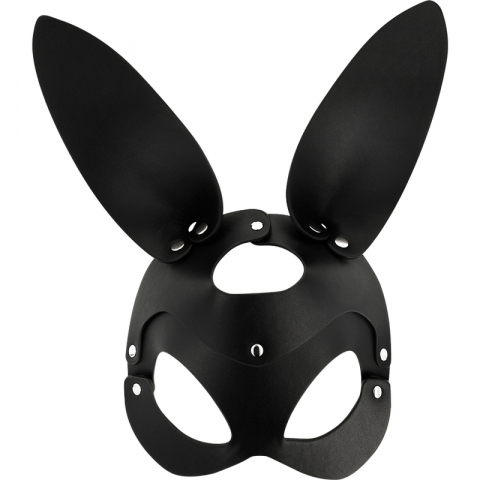 Masca Coquette Chic Desire Vegan Leather Mask With Rabbit Ears [2]