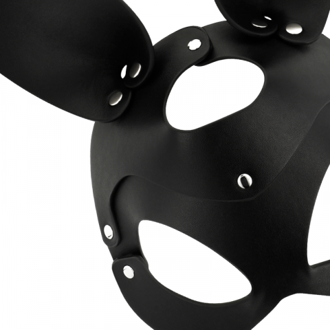Masca Coquette Chic Desire Vegan Leather Mask With Rabbit Ears [3]