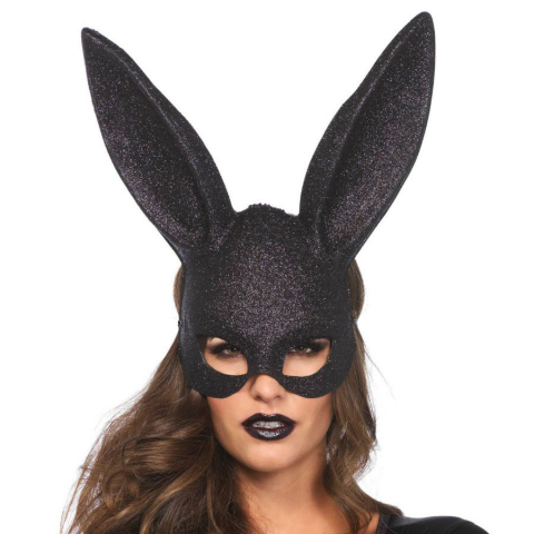 Masca Sex - Masca Leg Avenue Glitter Masquerade Rabbit Mask