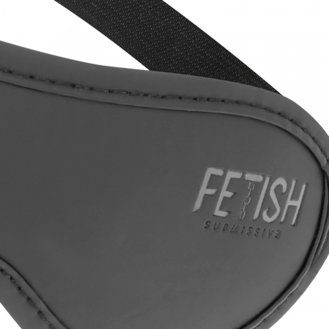 Masca Piele Fetish Submissive Bondage Vegan leather mask ii with noprene lining [2]