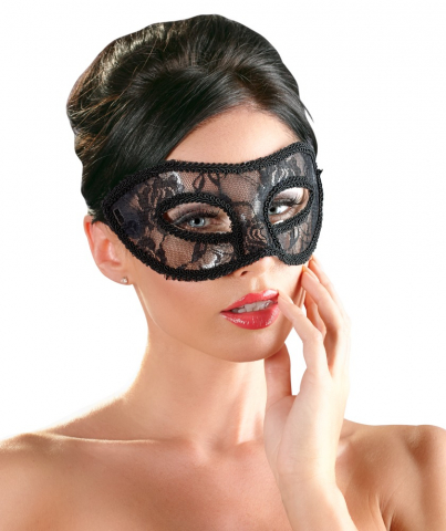 Accesorii si Bijuterii Erotice - Masca Senzuala Dantela Eye Mask Cottelli ACCESSOIRES