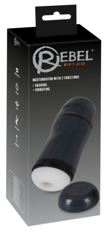 Masturbator Vibratii Penis Rebel Masturbator 2 Functions [10]