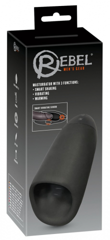 Masturbator Vibratii Penis Rebel Masturbator 3 Functions [10]