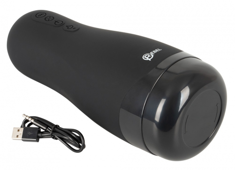 Masturbator Vibratii Penis Rebel Masturbator with 3 Functions [9]