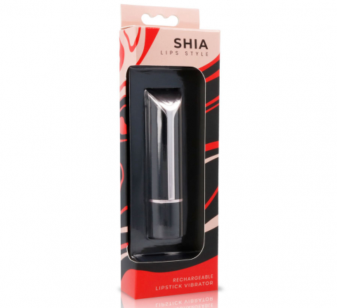 Mini Vibrator Ruj Lips Style Cleo white pink [2]