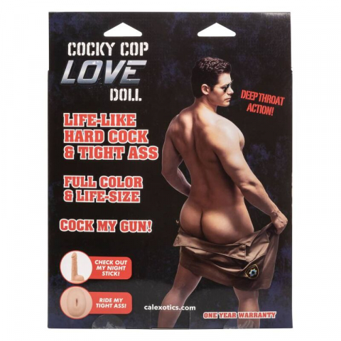Papusa Gonflabila California Exotics Cocky Cop Love Doll [2]