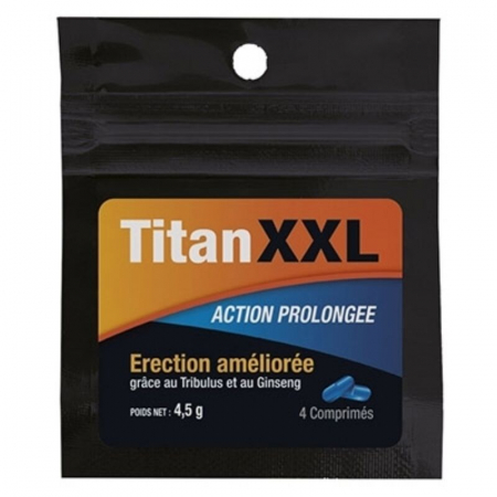 Stimulente Afrodiziace - Pastile Potenta Barbati Titan XXL 4tab