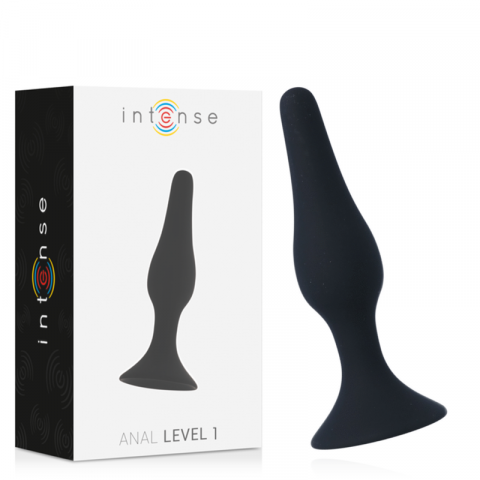 Plug Anal Intense Anal level 1 10.5cm black [1]