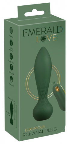 Plug Anal Vibrator Emerald Love Luxurious RC Anal Plug [10]