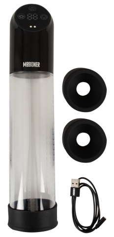 Pompa Marire Penis 2in1 Apa/Vid Mr Boner Waterproof Automatic Pump [11]