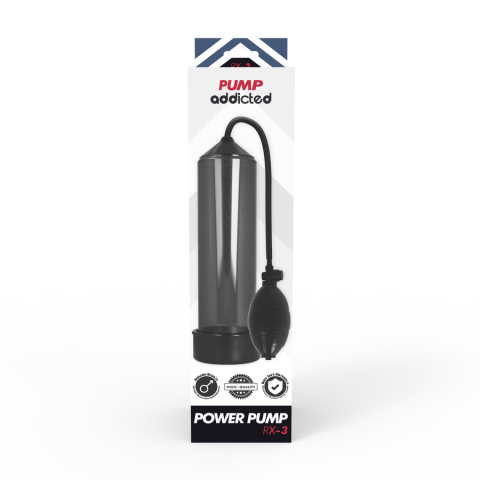Pompa penis Pump Addicted Rx3 Black [4]