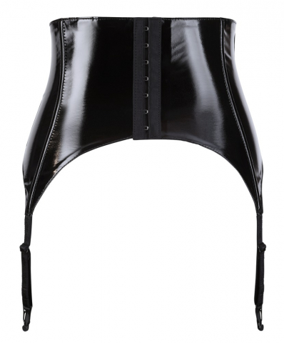 Portjartier Black Level Vinyl Suspender Belt [2]