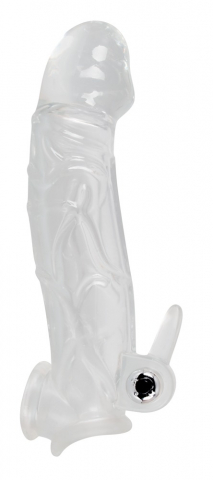 Prelungitor Penis Crystal Chrystal Skin Penis Sleeve Vibro [4]