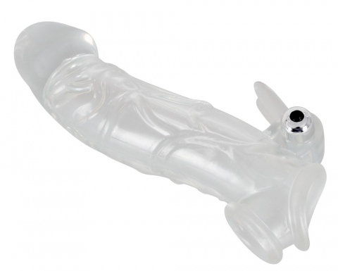 Prelungitor Penis Crystal Chrystal Skin Penis Sleeve Vibro [5]