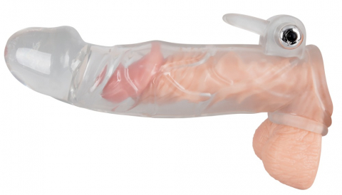 Prelungitor Penis Crystal Chrystal Skin Penis Sleeve Vibro [2]