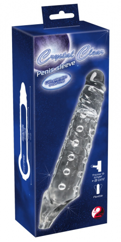 Prelungitor Penis - Prelungitor Penis Crystal Penis sleeve
