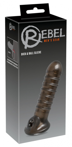 Jucarii Sexuale - Prelungitor Penis Rebel Penis Sleeve
