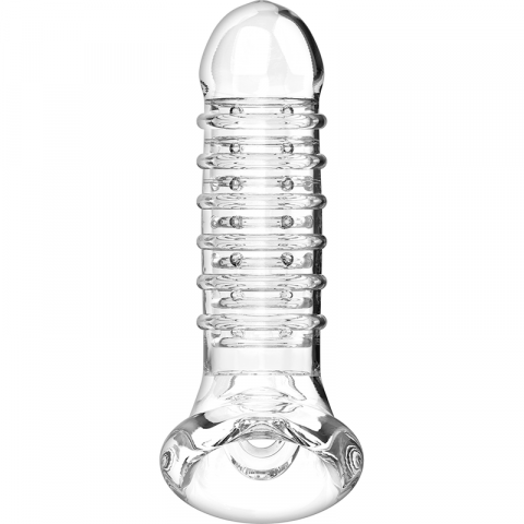 Prelungitor Penis Virilxl Liquid Silicone V15 Transparent Penis Extension [4]