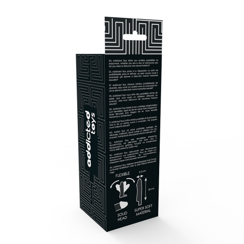 Prelungitor Penis Addicted Toys Dong Extension Black [6]