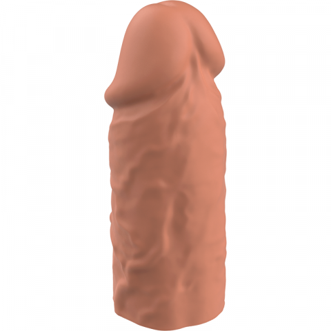Prelungitor Penis Virilxl Liquid Silicone V3 Brown Penis Extension [2]