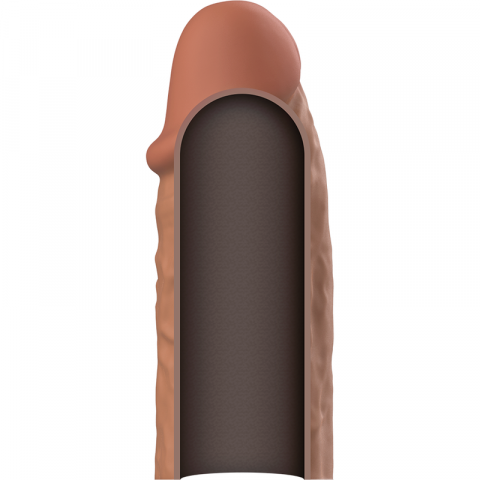 Prelungitor Penis Virilxl Liquid Silicone V3 Brown Penis Extension [1]