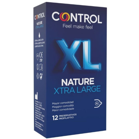 Prezervative - Prezervative CONTROL - ADAPTA NATURE XL CONDOMS 12 buc