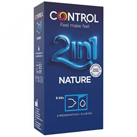 Lubrifiere si Protectie - Prezervative Control Feel Duo Natura 6 buc