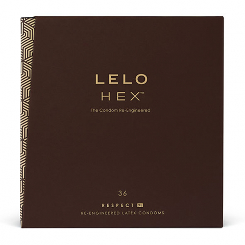 Prezervative LELO - HEX CONDOMS RESPECT XL 36 buc [1]