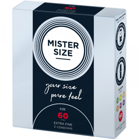 Prezervative MISTER SIZE - CONDOM SIZE XL 60 MM 3 buc [1]