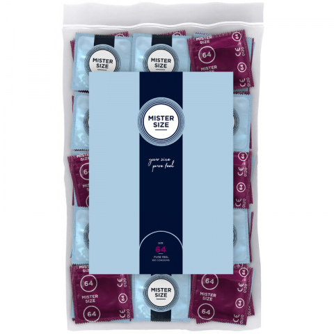 Lubrifiere si Protectie - Prezervative Mister Size Condom Size XXL 64 mm 100 buc