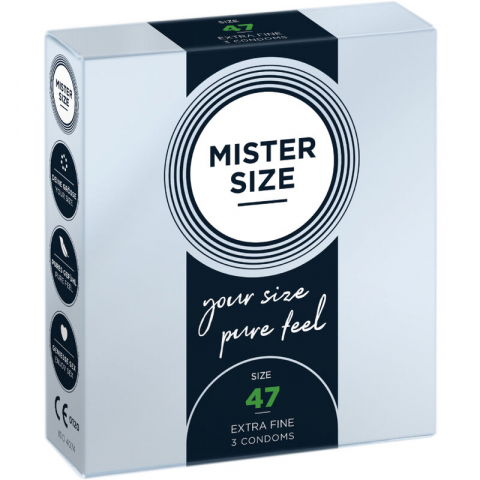 Prezervative MISTER SIZE - CONDOMS SIZE XS 47 MM 3 buc [2]