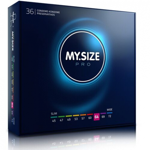 Prezervative - Prezervative My Size Pro Condoms 64 mm 36 buc