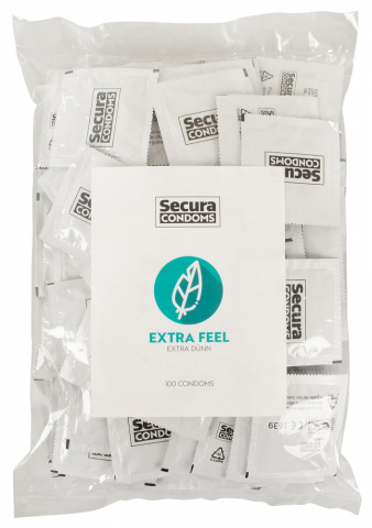 Prezervative - Prezervative Secura Extra Feel 100 buc