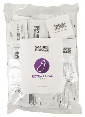 Prezervative - Prezervative Secura Extra Large 100 buc