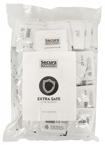 Prezervative - Prezervative Secura Extra Safe 100 buc