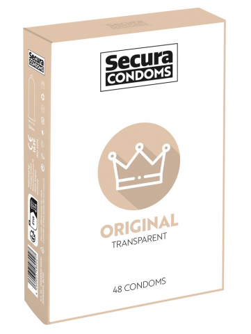 Prezervative - Prezervative Secura Original 48 buc