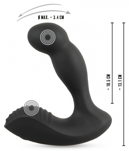 Vibrator Prostata Rebel RC Prostate Massager [10]