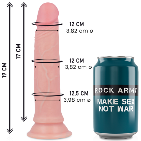 Dildo Realist Rockarmy Liquid silicone premium avenger realistic 19 cm [3]
