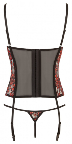 Set Corset Tanga Cottelli ACCESSOIRES Set [2]