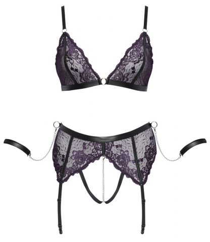 Set Dantela Negru Femei Cottelli ACCESSOIRES Set [2]