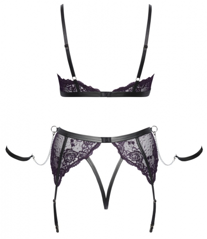 Set Dantela Negru Femei Cottelli ACCESSOIRES Set [3]