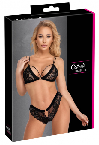 Set Dantela Negru Femei Cottelli ACCESSOIRES Set [7]
