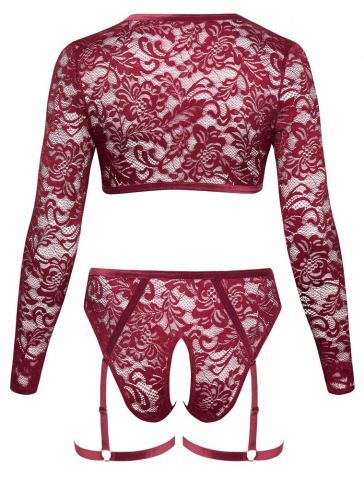 Set Dantela Rosu Femei Cottelli ACCESSOIRES Set [2]