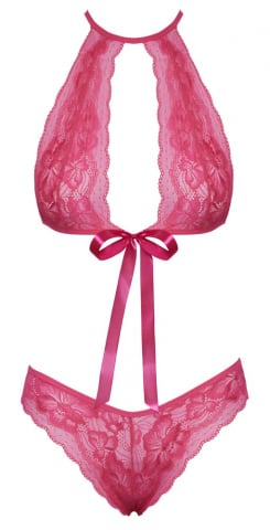 Set Dantela Roz Femei Kissable Set [2]