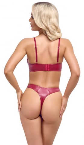 Lenjerie Intima Sexy - Set Lucios Rosu Femei Cottelli ACCESSOIRES Set