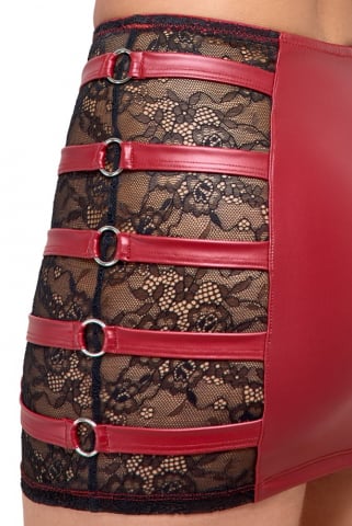 Set Lucios Rosu Femei Cottelli ACCESSOIRES Set [7]