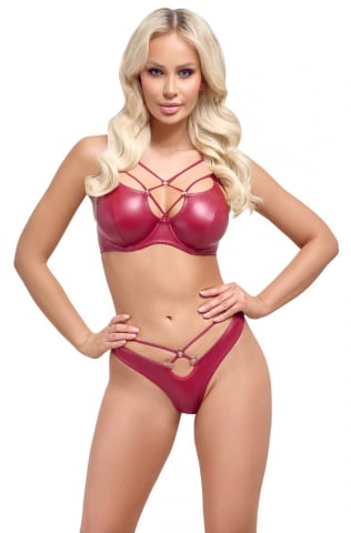 Set Lucios Rosu Femei Cottelli ACCESSOIRES Set [5]