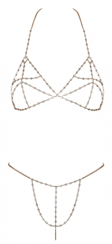 Set Metalic Auriu Femei Cottelli ACCESSOIRES Chain Set [1]