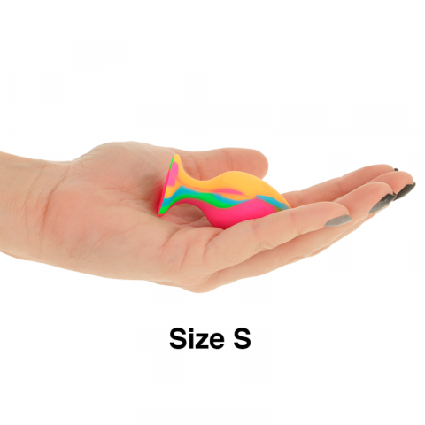 Set Plug Anal Intense Multicolor silicone plug set [6]