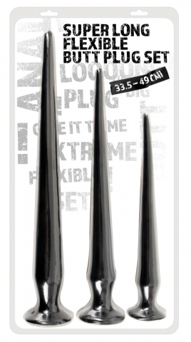 Set Plug Anal YOU2TOYS Super Long Flexible Butt Plug Set [14]